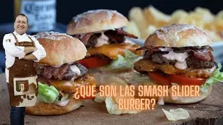 ¿Qué son las smash slider burger? 🍔🍟 I Chef Roberto alvarez