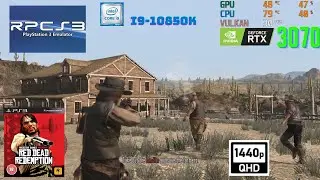RPCS3 Red Dead Redemption - 1440p - Very Stable