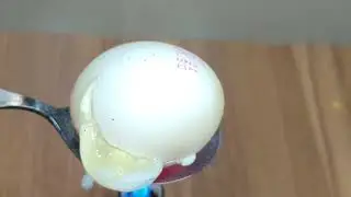 Egg's Reaction to a Hot Spoon: Why Did It Explode?! 🤯🥚