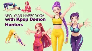 HAPPY NEW YEAR YOGA I KPOP DEMON HANTERS I HANTRIX