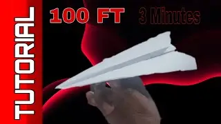 Paper AIRplane Tutorial!!! In 3 Min🤯. How to make ''Caesar''