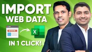 Import Data from Website to Excel Automatically | Power Query Tutorial in Hindi