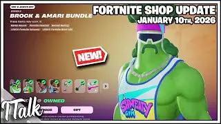 Fortnite Shop *NEW* BROCK & AMARI SKINS! [January 10th, 2026] (Fortnite Chapter 7)