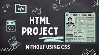 #20 HTML Project for Beginners Without CSS #html #project #beginners