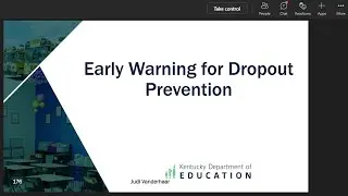 Early Warning for Dropout Prevention