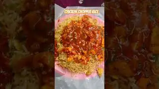 Chicken chopper rice | chopper rice | non veg | spicy chicken chopper rice | food | street food