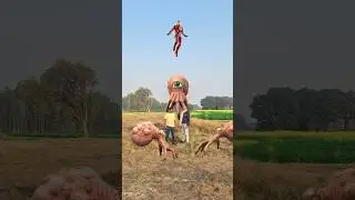 Indian Tv serial vs monsterhandvs iron man😱￼funnyvideo#