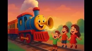 छुक छुक करती आयी ट्रेन | Kids Train Song | Nursery Rhyme | Chuk Chuk Train #cartoon  #baby #funny