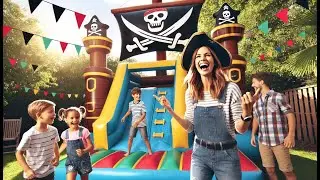 🏴&zwj;☠️ Poolmaster Pirate Boat Swimming Pool Float | Best Pirate Ship Inflatable 🌊