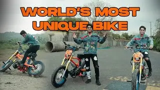 World's most unique bike 😍| Public Reaction 🤯😁| #modifiedbikes