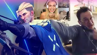 SOVA VA Aaron Vodovoz his fave voice lines with SKYE VA Miranda O'Hare!