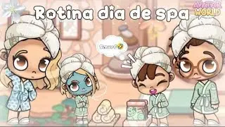 🧼Rotina dia de spa🧼{Avatar World}rotinas e hist&oacute;rias✨