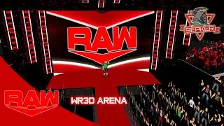 RAW 2021 WR3D ARENA BY SEPKER V1 (CROWD RETURN) | WR3D REALISTIC ARENA