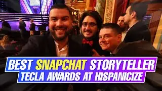 Best Snapchat Storyteller &ndash; Tecla Awards at Hispanicize
