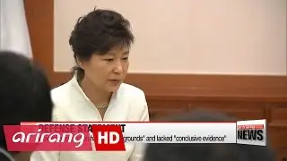 Park says impeachment motion had no legal grounds in defense statement