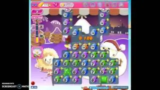 Candy Crush Level 1394 help w/audio tips, hints, tricks