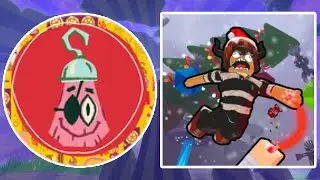 HOW TO GET THE BIG GUY PATRICK BADGE IN UNTITLED FLING GAME (THE SPONGEBOB MOVIE) - ROBLOX