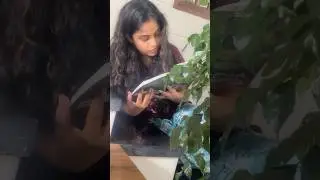 Anji with her fav book❤️@PULLOTHI