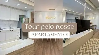 TOUR COMPLETO PELO NOSSO APARTAMENTO ✨