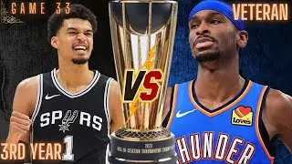 NBA CUP WATCH PARTY Semi Finals: Spurs vs Thunder