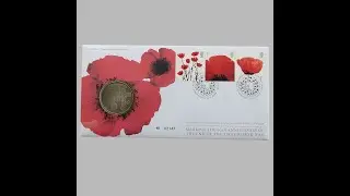 2008 Remembrance Day 90th Anniversary Medal Cover - Royal Mail First Day Cover UK
