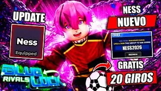 (3 CODES) &iexcl;NUEVO NESS + REACCION QUIMICA KAISER y NUEVOS C&Oacute;DIGOS En BLUE LOCK RIVALS!
