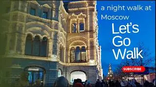 Night Walk in Moscow&rsquo;s centre,  City Lights & Streets #travelvlog #russiavlog  #moscow
