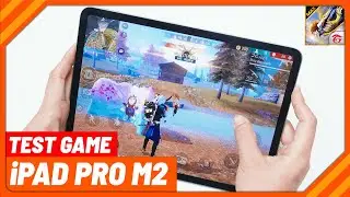 iPad Pro M2 Gaming Test Free Fire Max Settings Apple M2 - LAG TV GAMING