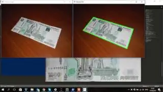 Python OpenCV. Find rectangular object and warp it to bird view perspective