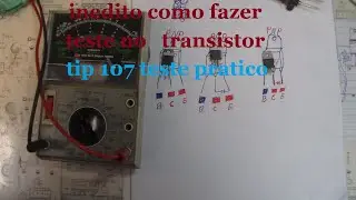 como ver a diferen&ccedil;a de um tip107 bom de um com defeito