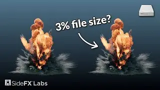 VDB Compression for Virtual Production and Games | ZibraVDB for Houdini (Alpha) | SideFX Labs
