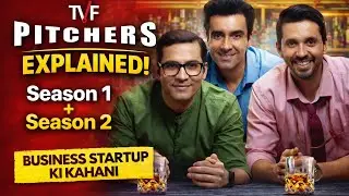 Pitchers Season 1 + 2 Explained in Hindi | Business Startup Ki Kahani 🔥