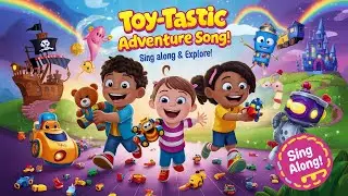 Play with Toys Adventure Song 🎵 | Fun Sing-Along Kids Nursery Rhyme! #kids #toys #adventure