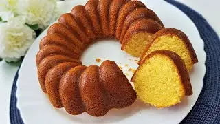 Super Easy Fluffy Corn Flour Cake 🌽 You&rsquo;ll want to bake it every day!