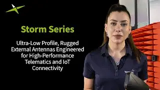 Storm Series | Ultra-Low Profile 5G, GNSS & Iridium Antennas for Rugged IoT | Taoglas
