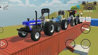 TRACTOR DRIVING SIMULATOR 4X4 KING UNLIMITED DRINKS MAHINDRA TRACTOR DRIVING 🦂 BOLERO ☠️