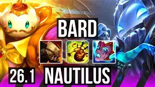 BARD & Ziggs vs NAUTILUS & Jinx (SUP) | 28K damage | EUNE Master | 26.1