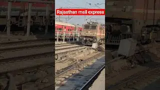 Shri Ganganagar To New Delhi Mail Express #merajyatri #travelvlog #shortsvideo