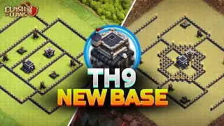 NEW! Town Hall 9 War and Trophy Pushing Base | Th9 New Cwl Base Layout's! Clash of Clans