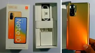 Redmi Note 10 Pro Max Unboxing - Amazon First Sale Unit | SD 732G | 120Hz SAmoled |