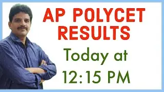 AP POLYCET-2020  RESULTS TODAY | Good News for AP POLYCET STUDENTS |  POLYCET RESULTS UPDATE