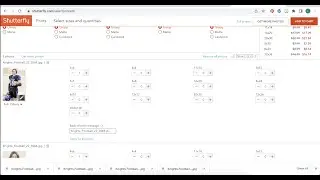 Cropping Photos and ordering on Shutterfly