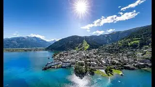 Zell am See Austria 🇦🇹 | Silent Walking Tour | Nature, Lake & Mountains
