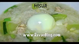 How to Cook Misua Recipe (Mee Sua) (SOUP RECIPE) by DavaoBlog.com
