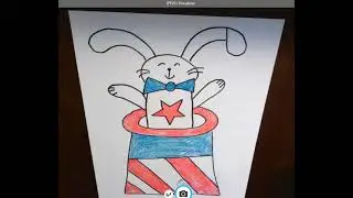Drawing and Coloring a Cute Patriotic Bunny: Fun DIY Tutorial
