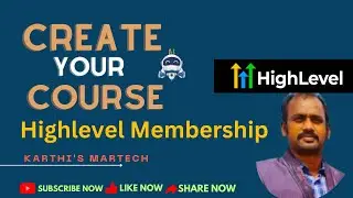 Sell Courses With ✅HighLevel Membership ✅ | Kajabi & Teachable Alternative | Complete Tutorial