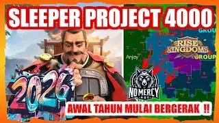 RENCANA SLEEPER PROJECT KINGDOM 4000 AWAL TAHUN 2026 ‼️RISE OF KINGDOMS