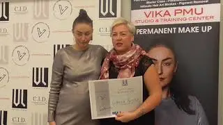VIKTORIA LOGOIDA PERMANENT MAKE UP TRUCCO PERMANENTE CORSI BASE E MASTER