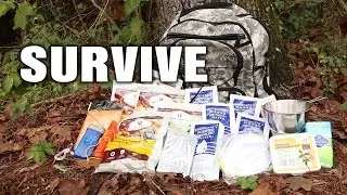 Five-Day Survival Backpack, ACU Camo