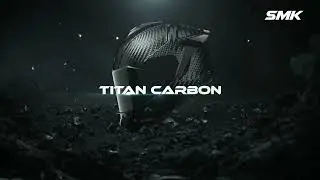 SMK Titan Carbon - Full face Helmet Motorcycle Helmet for Men and women